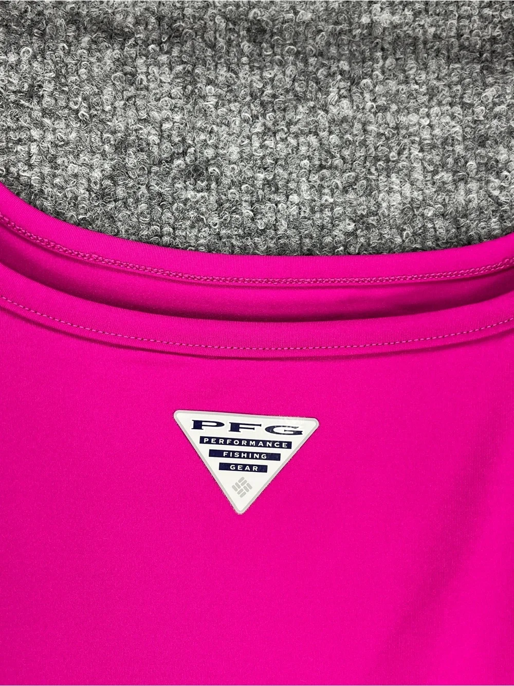 Columbia PFG Tank Dress Women’s Large Bright Pink Stretch Activewear Outdoor - Picture 3 of 7